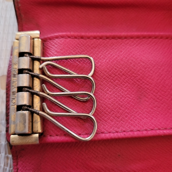 Auth 100% Louis Vuitton Monogram Multicolor Multicles 4 blk key - Picture 6 of 9